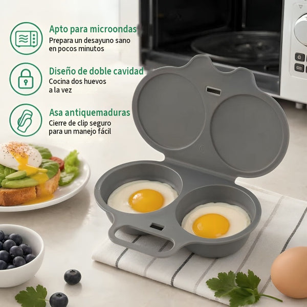 Vitalba – Escalfador de Huevos para Microondas