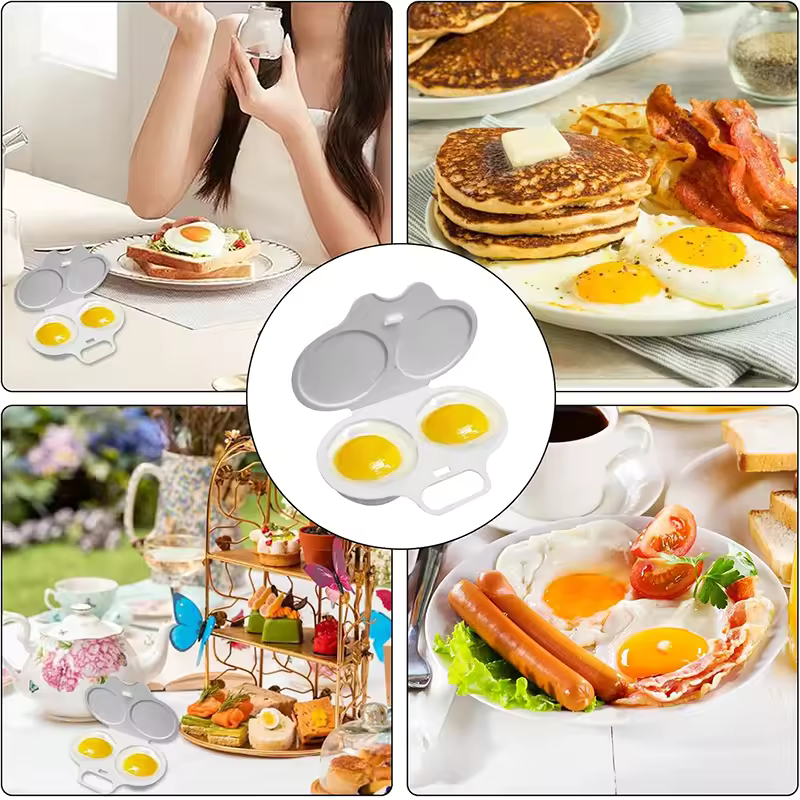 Desayunos preparados con el escalfador Vitalba